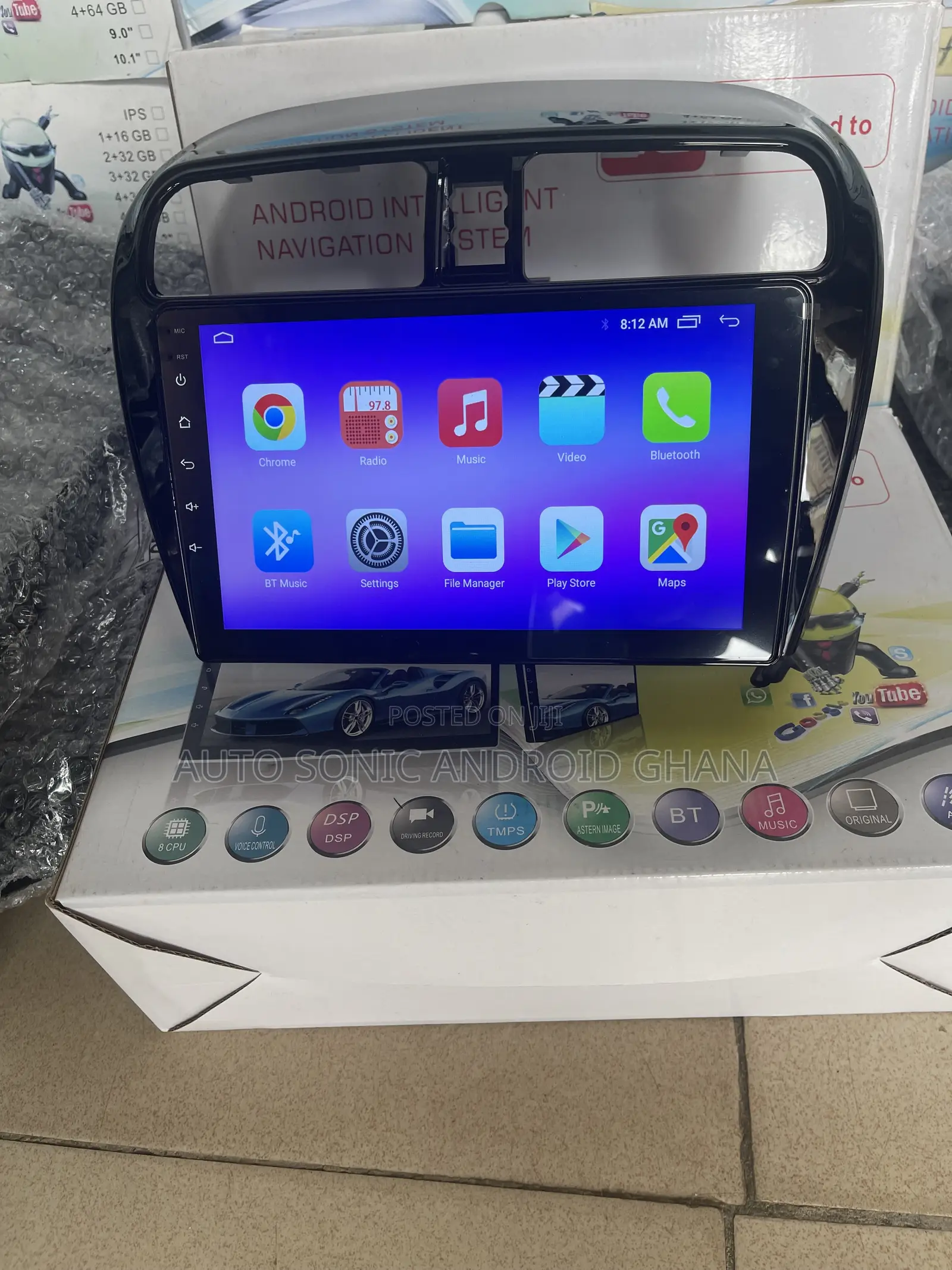 Mitsubishi Mirage 2010 Android Infotainment Upgrade Screen