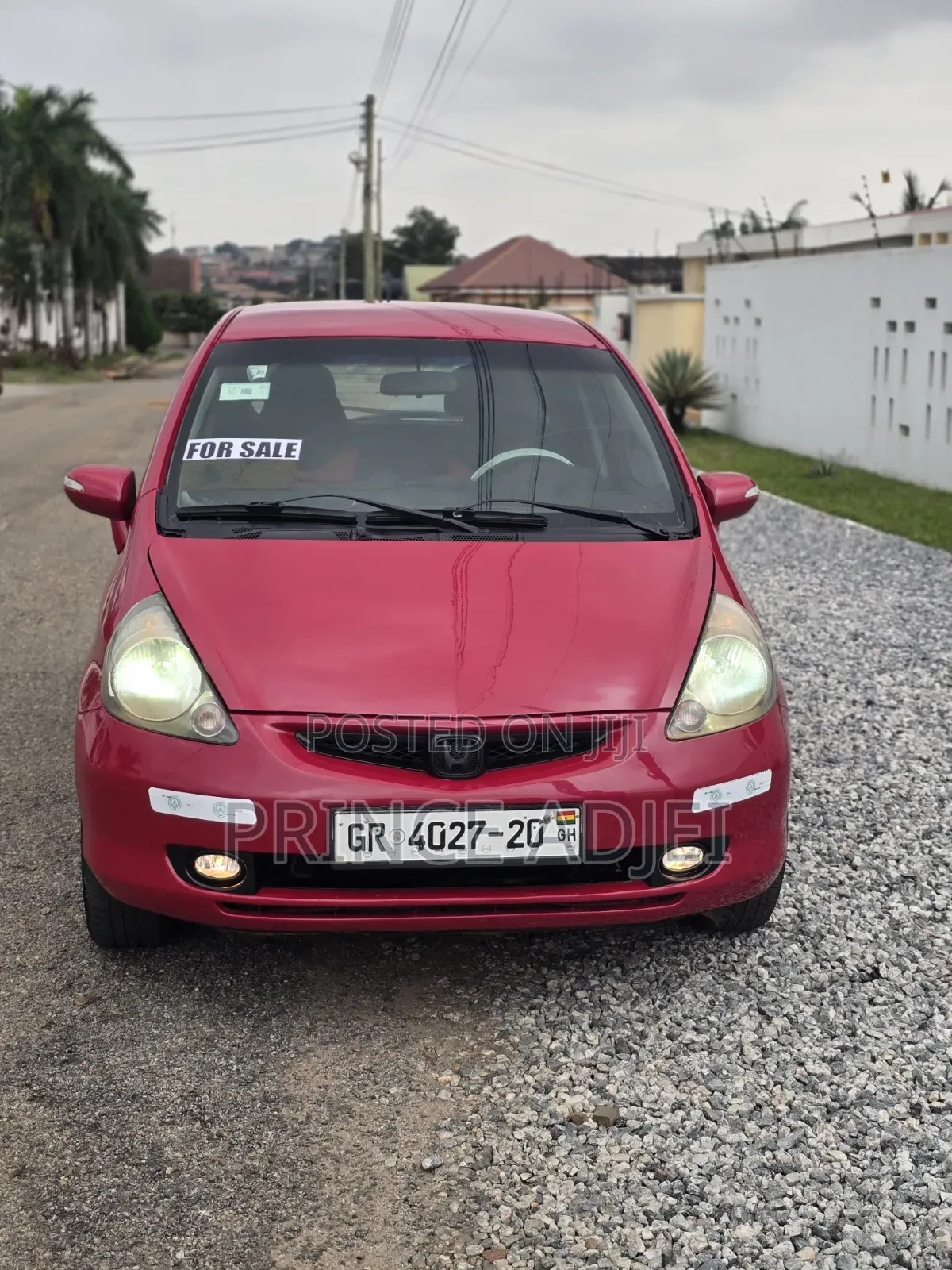 Honda Fit 2006 Red