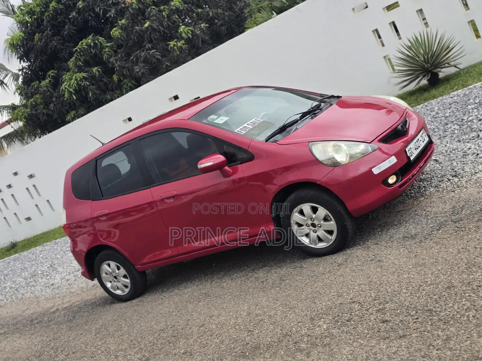 Honda Fit 2006 Red