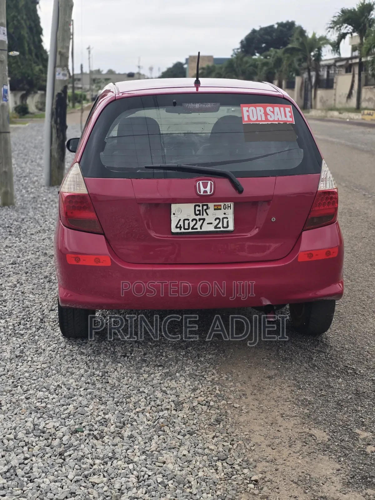 Honda Fit 2006 Red