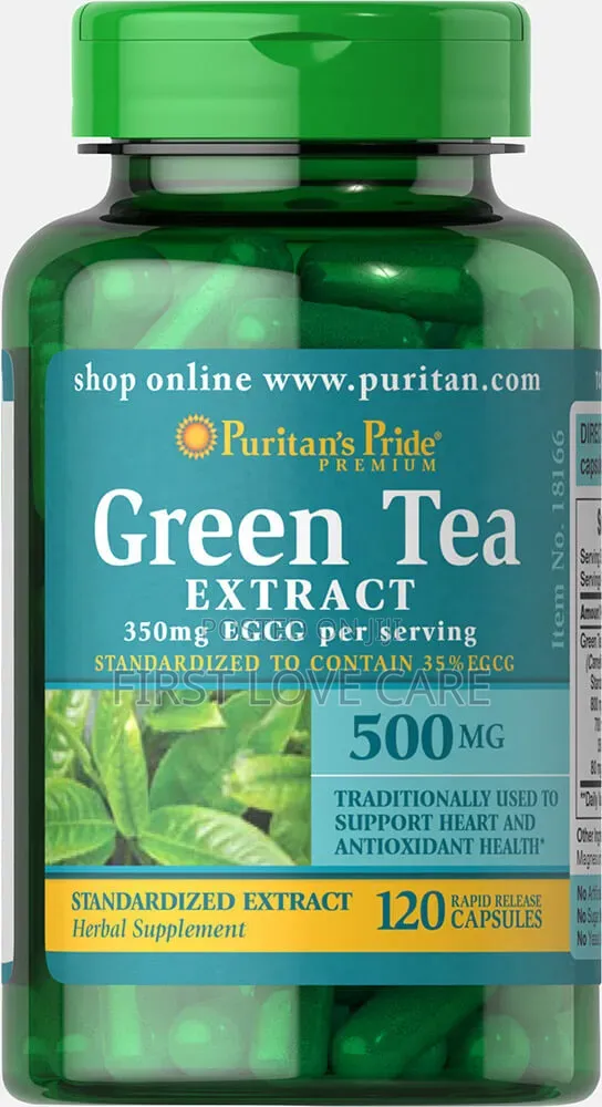 Puritan Price Green Tea Standardized Extract 500 Mg