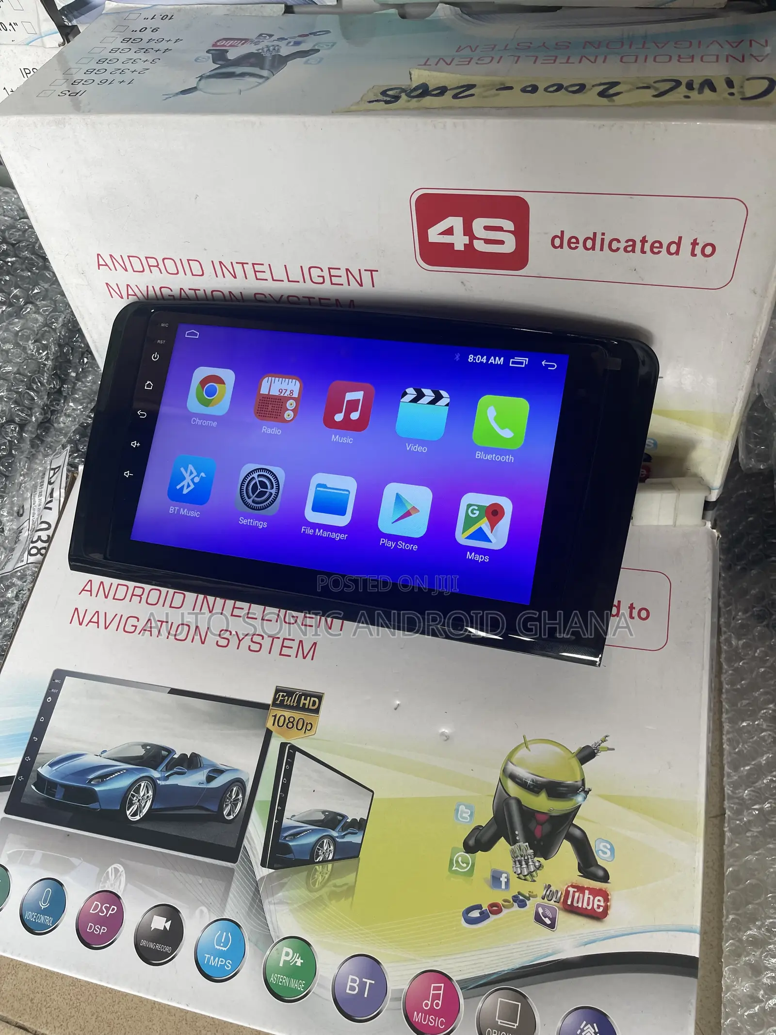 ML/GL 450 2010 Android Infotainment Upgrade Screen