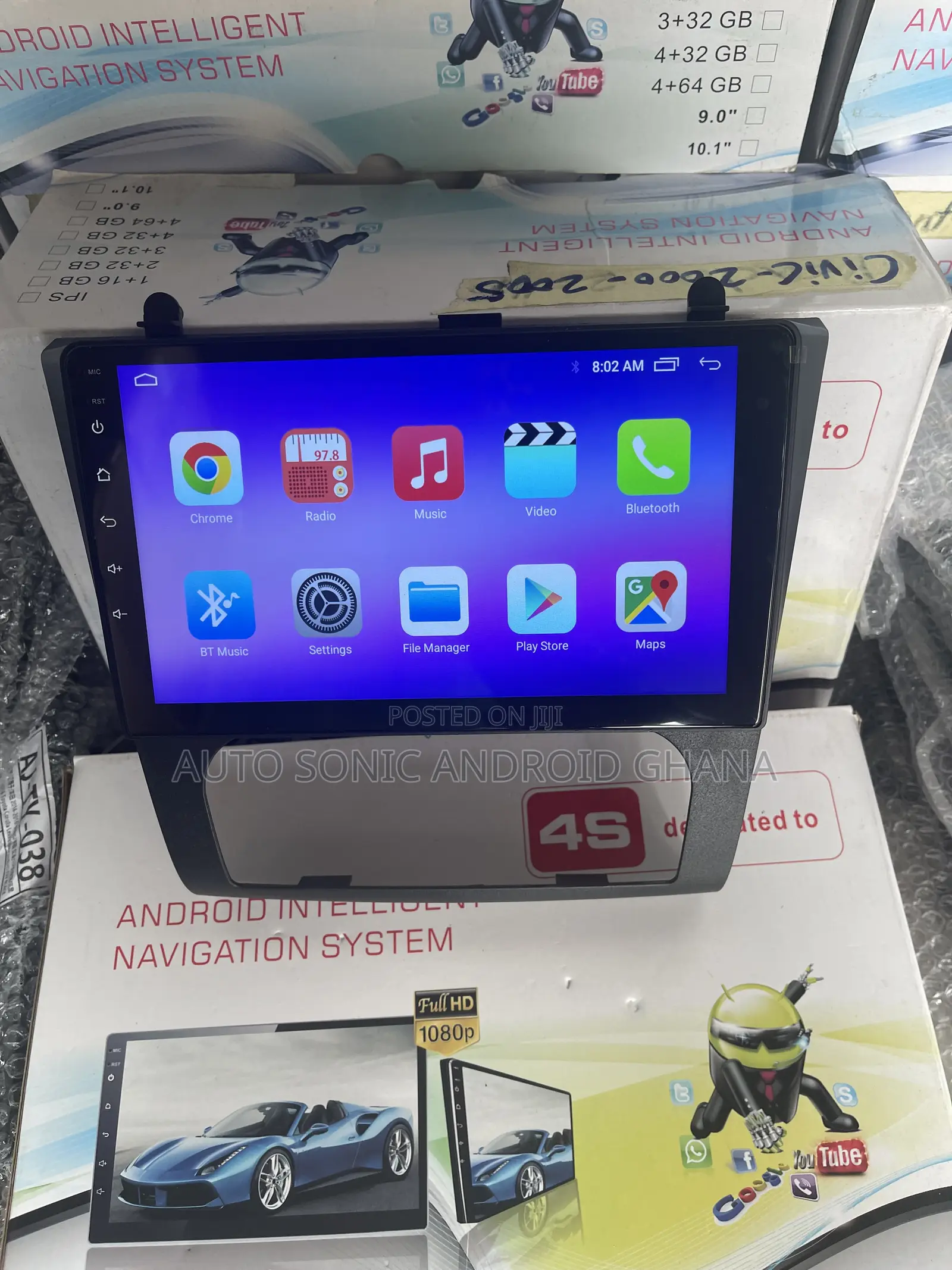 Nissan Altima 2010 Auto Android Infotainment Upgrade Screen