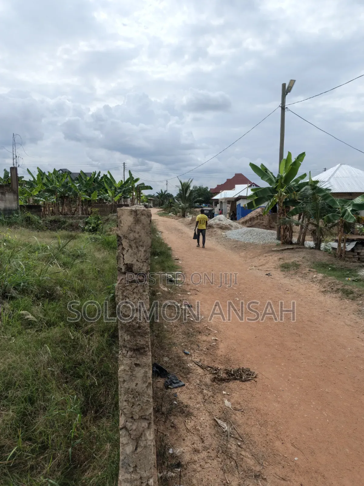 Two Plot With Proposed Guest House Structure for Sale at Abuontem