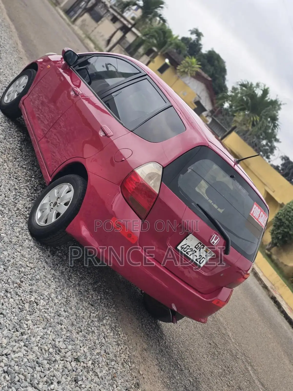 Honda Fit 2006 Red