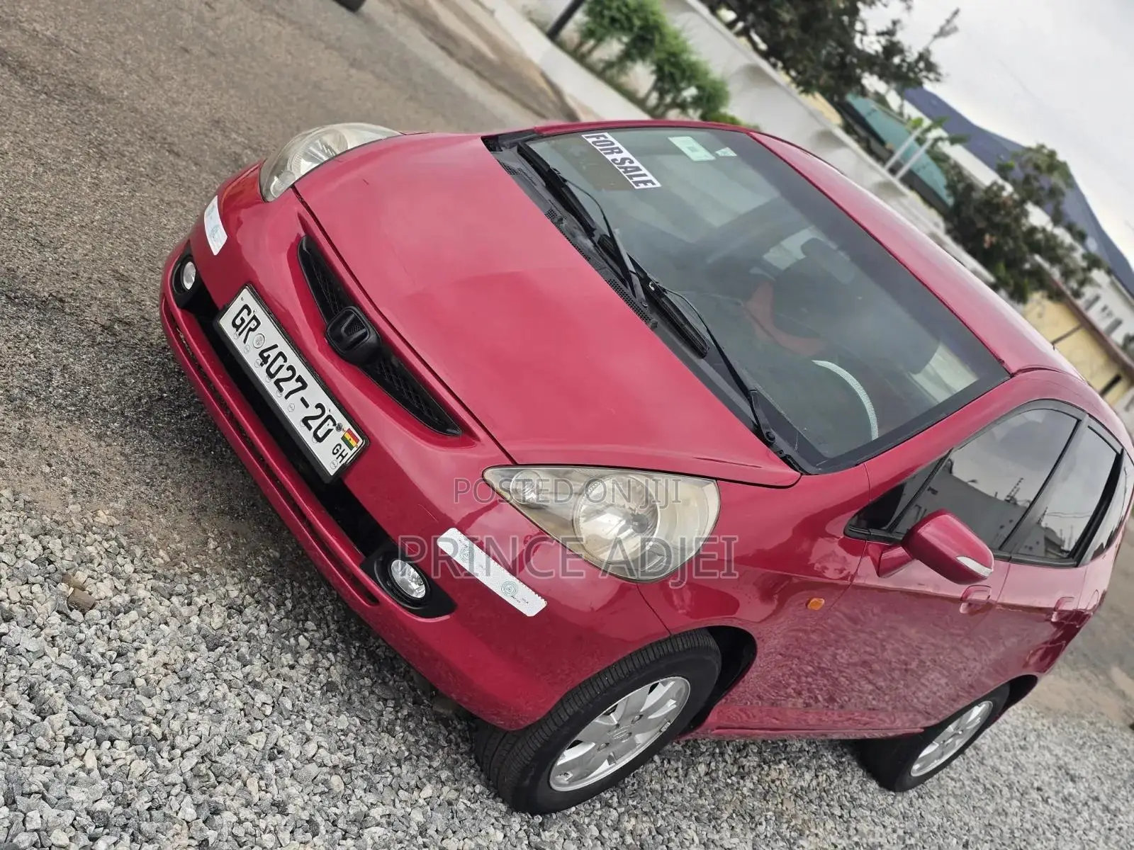 Honda Fit 2006 Red