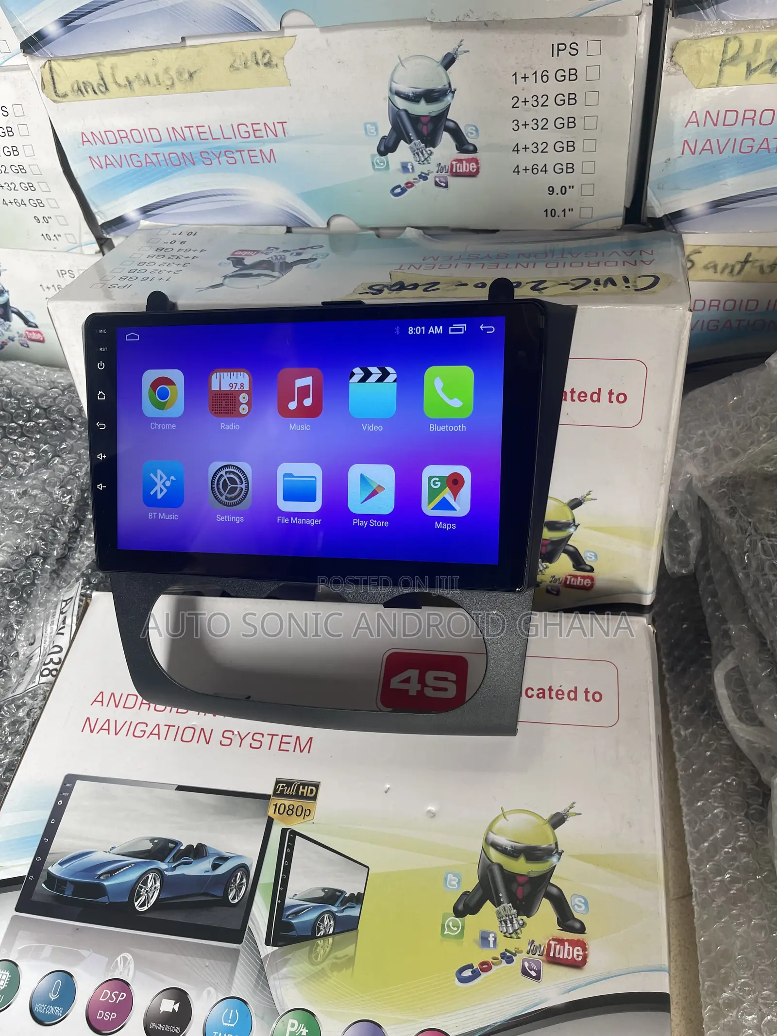 Nissan Altima 2010 Android Infotainment Upgrade Screen 9”