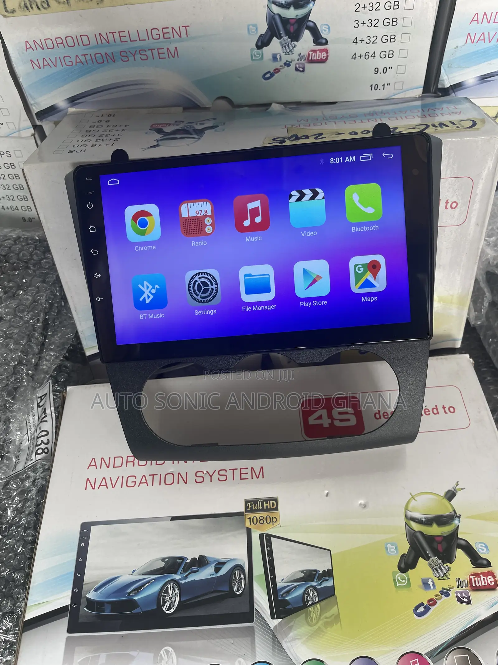 Nissan Altima 2010 Android Infotainment Upgrade Screen 9”