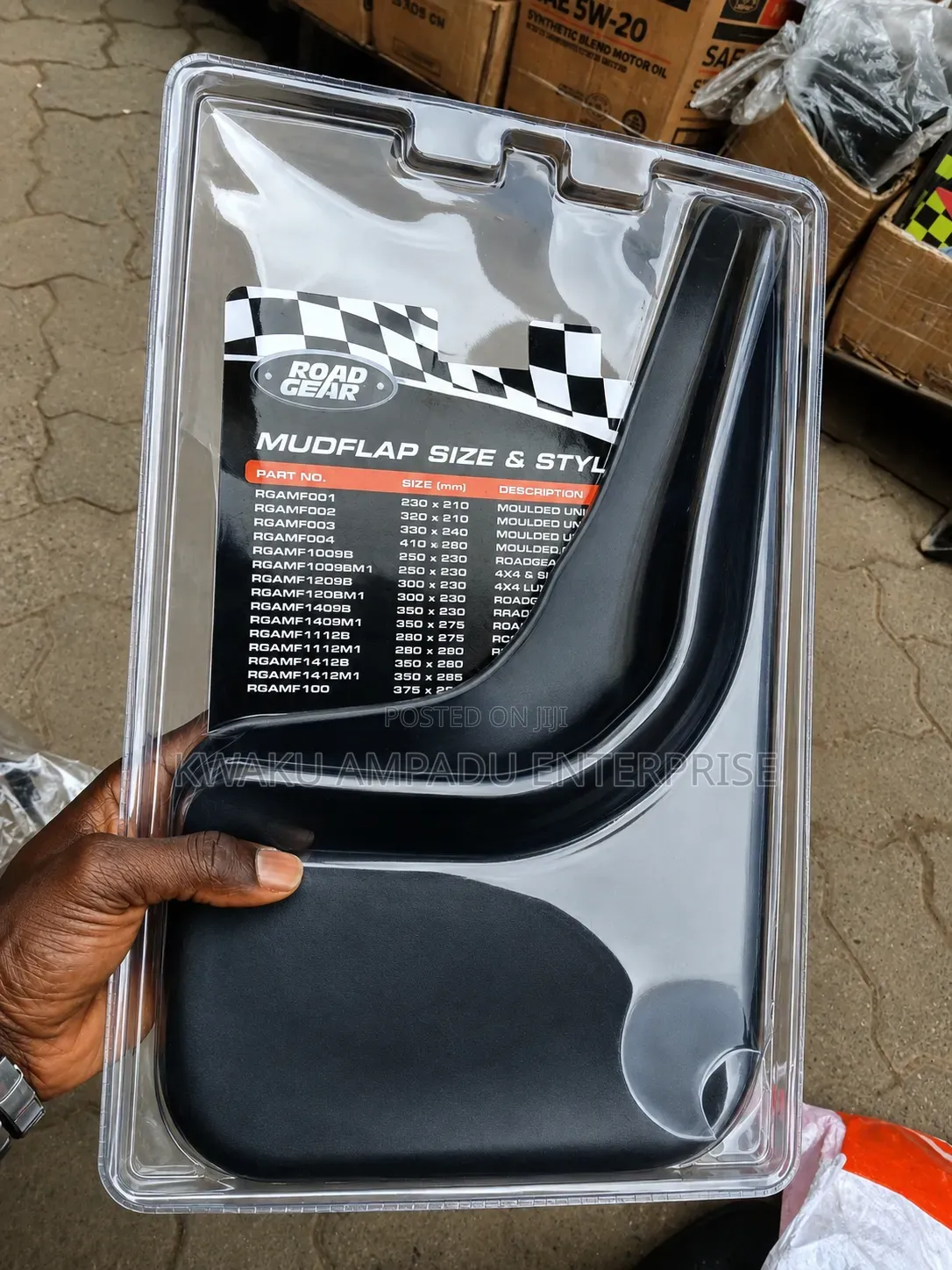 Universal Car Mudflaps – Heavy-Duty Splash Guards