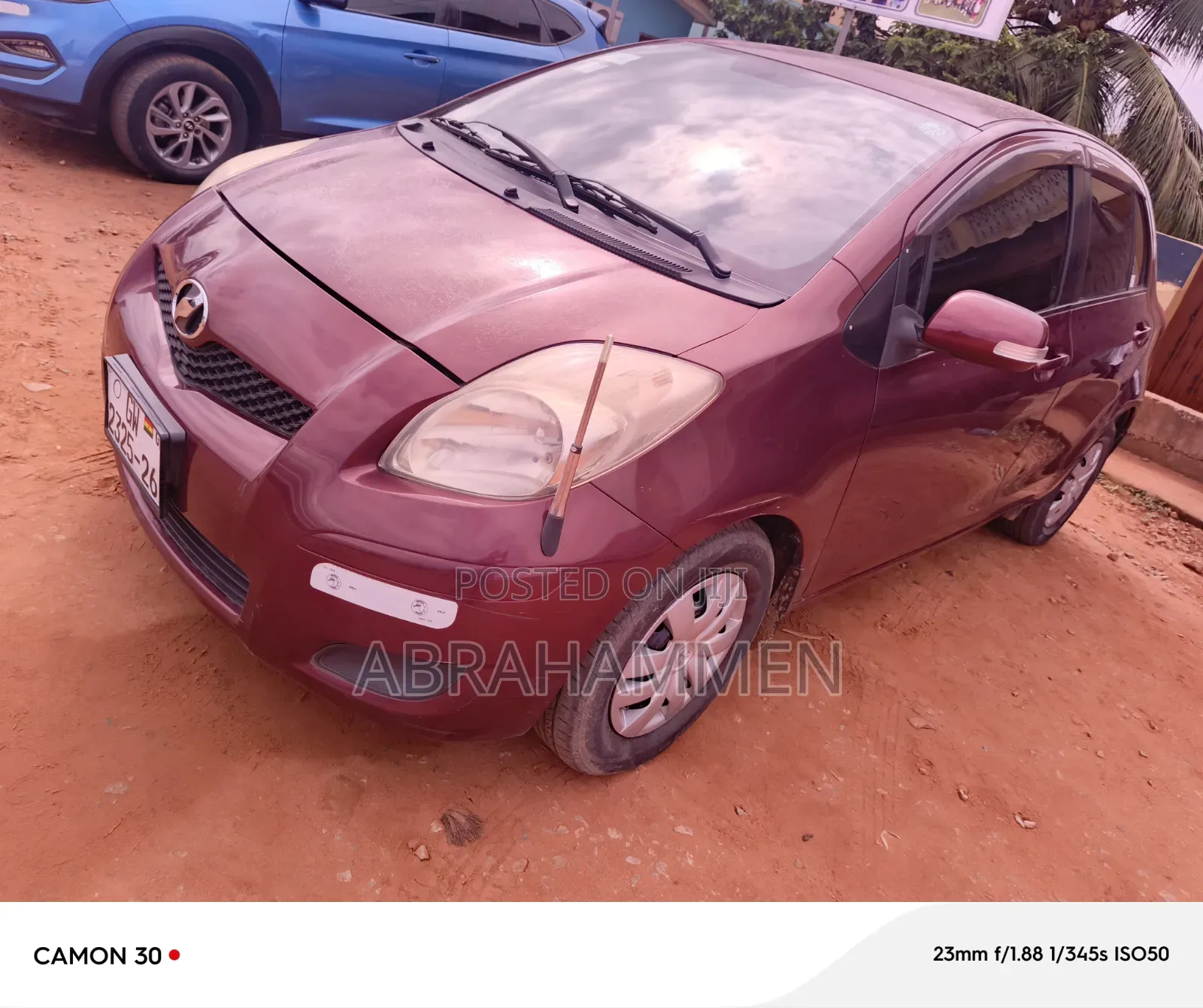 Toyota Vitz 2010 Red