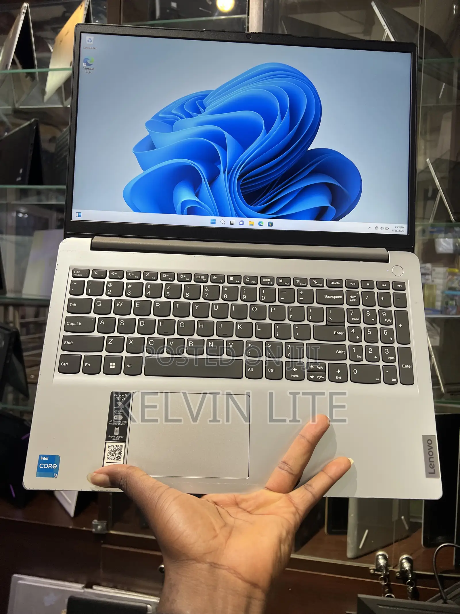 Laptop Lenovo IdeaPad 1 8GB Intel Core i3 SSD 256GB