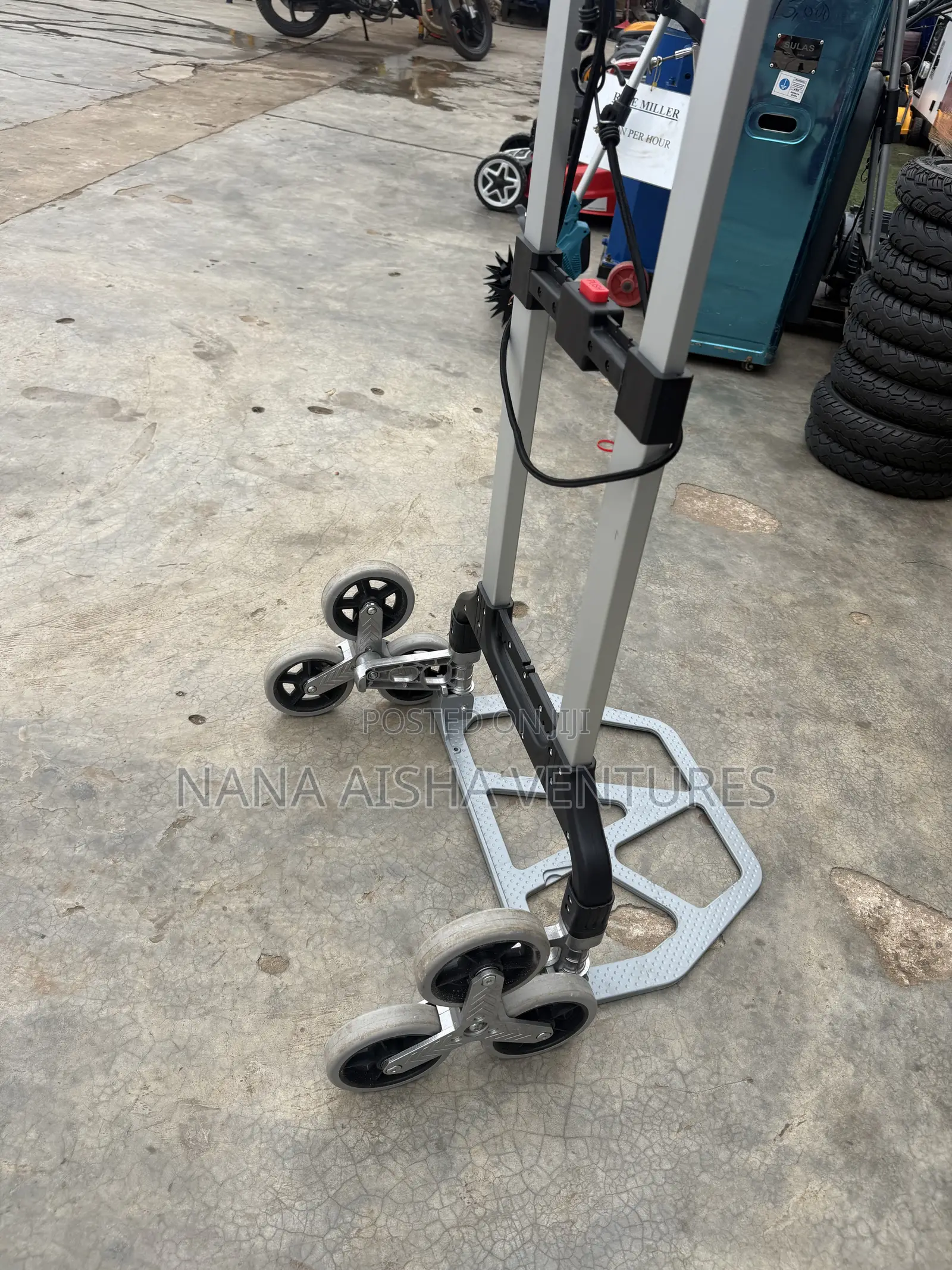 Six Wheel Trolley Jack