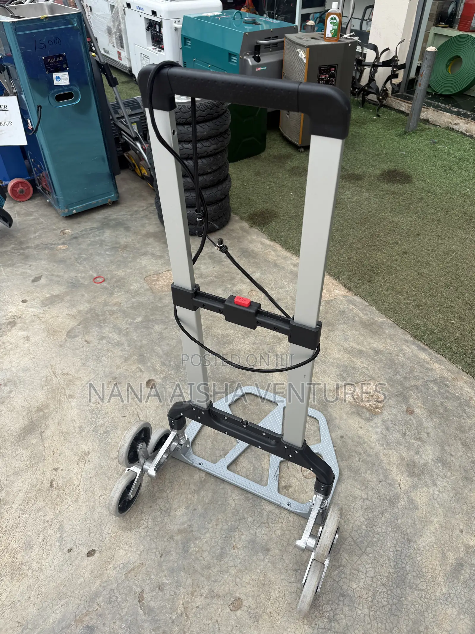 Six Wheel Trolley Jack
