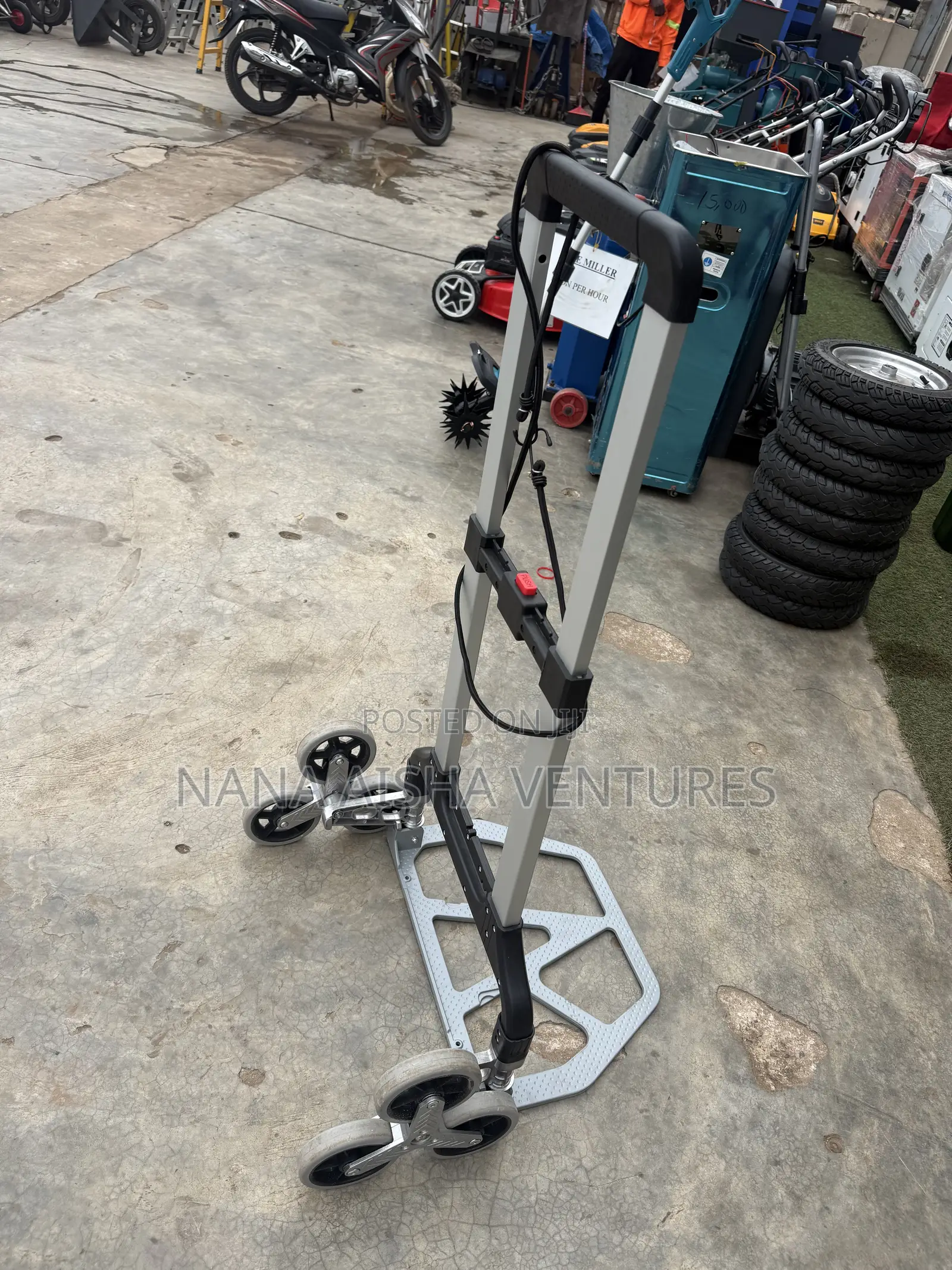 Six Wheel Trolley Jack