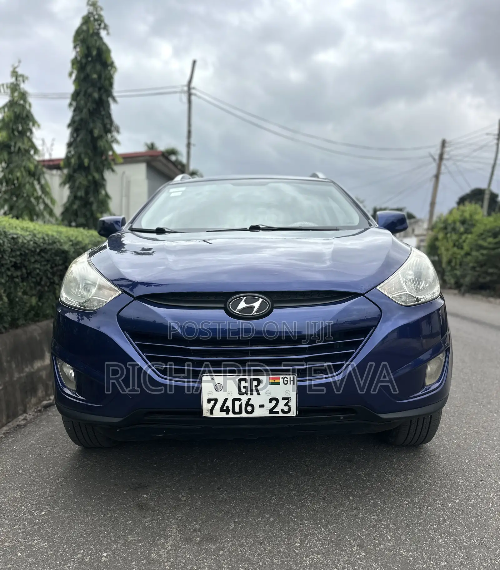 Hyundai Tucson Limited AWD 2012 Blue