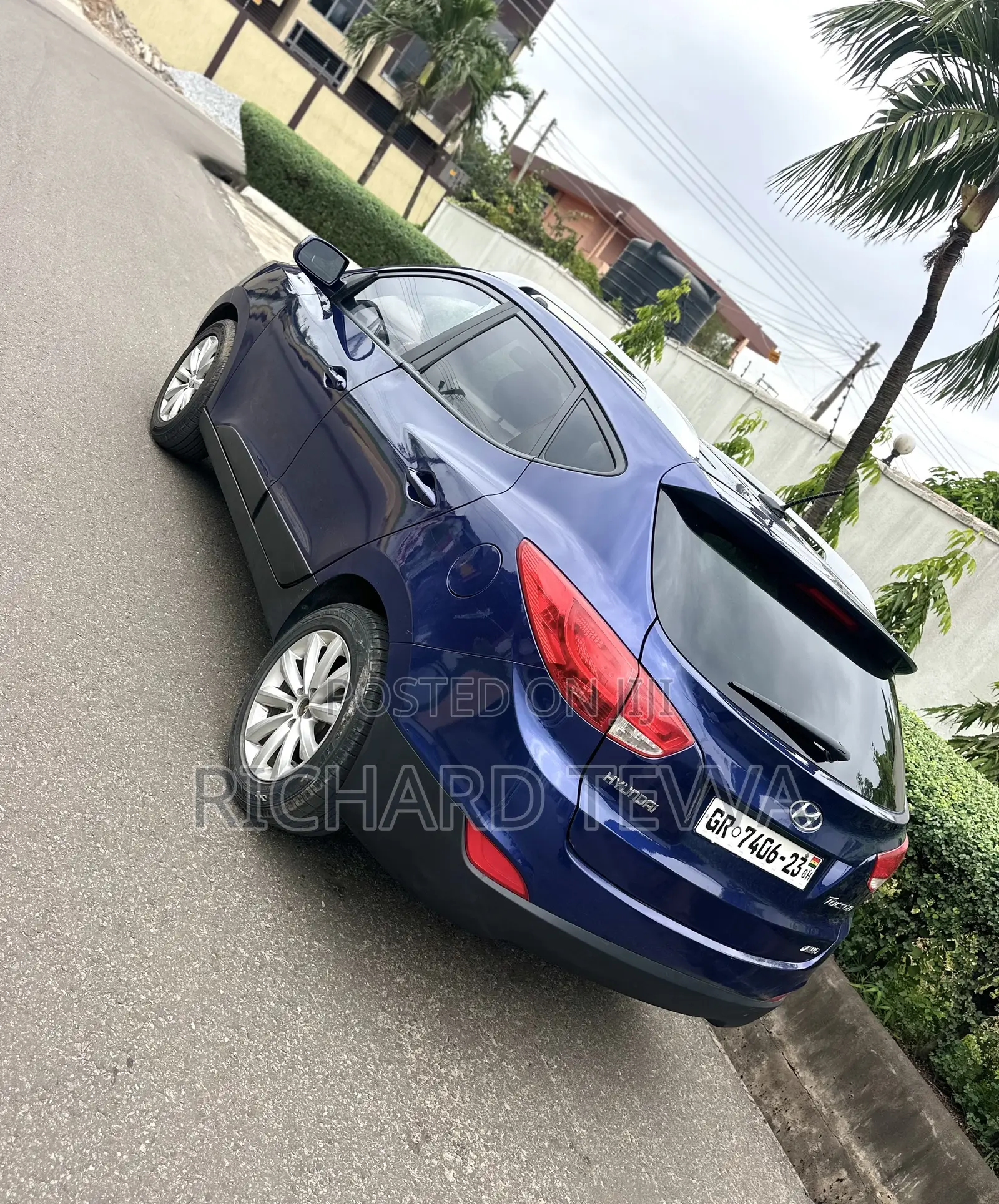 Hyundai Tucson Limited AWD 2012 Blue