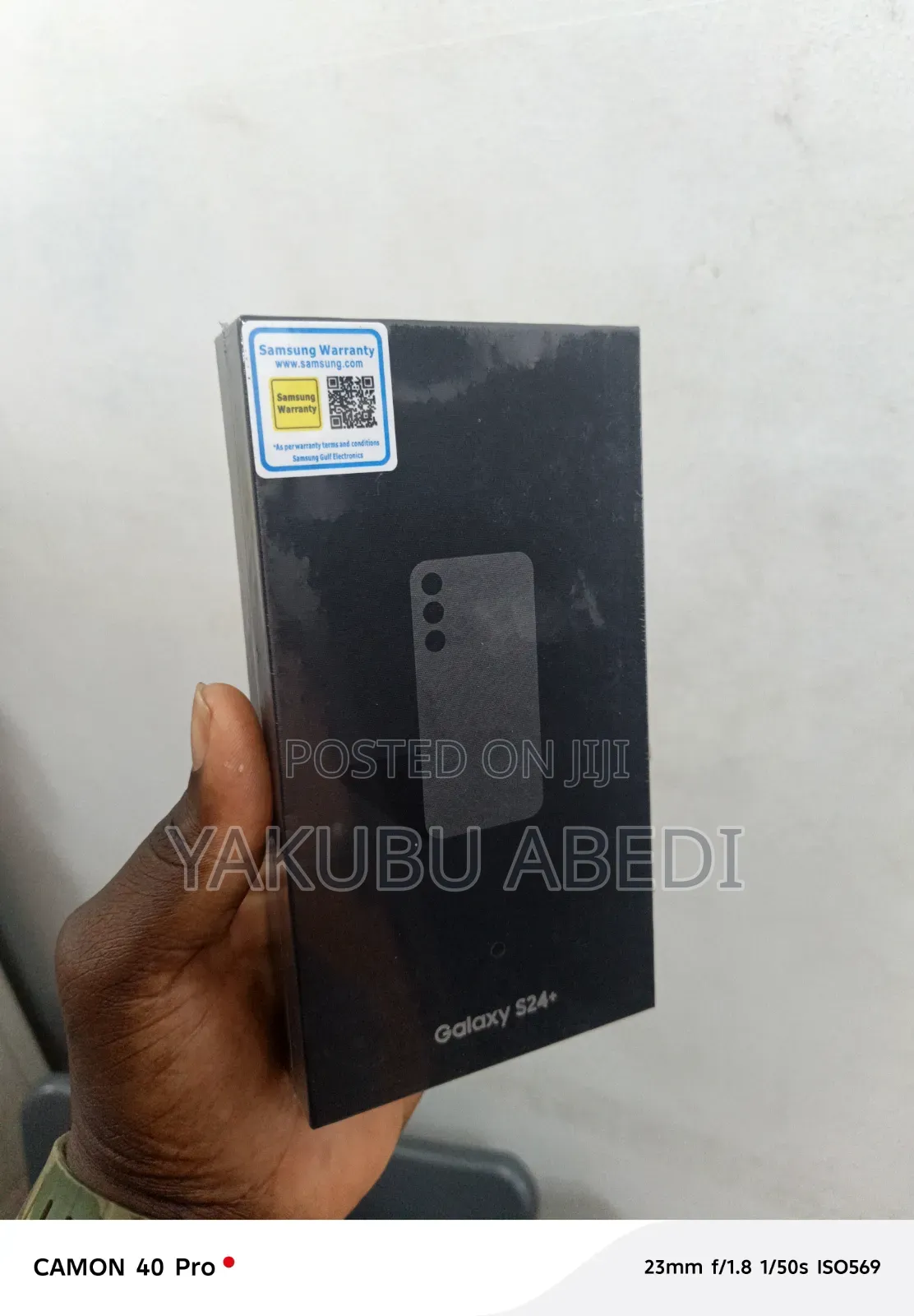 New Samsung Galaxy S24+ 256 GB Black