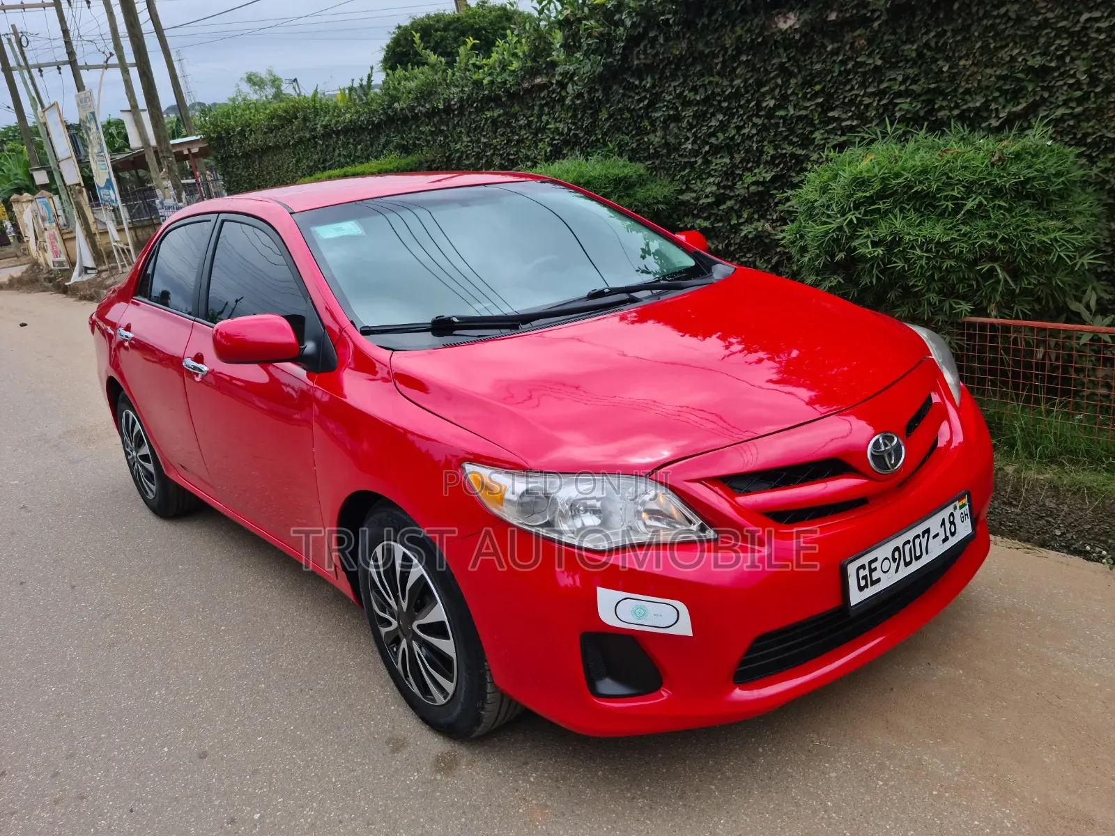 Toyota Corolla 2013 Red