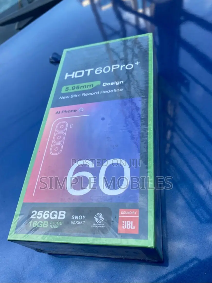 New Infinix Hot 60 Pro+ 256 GB Blue