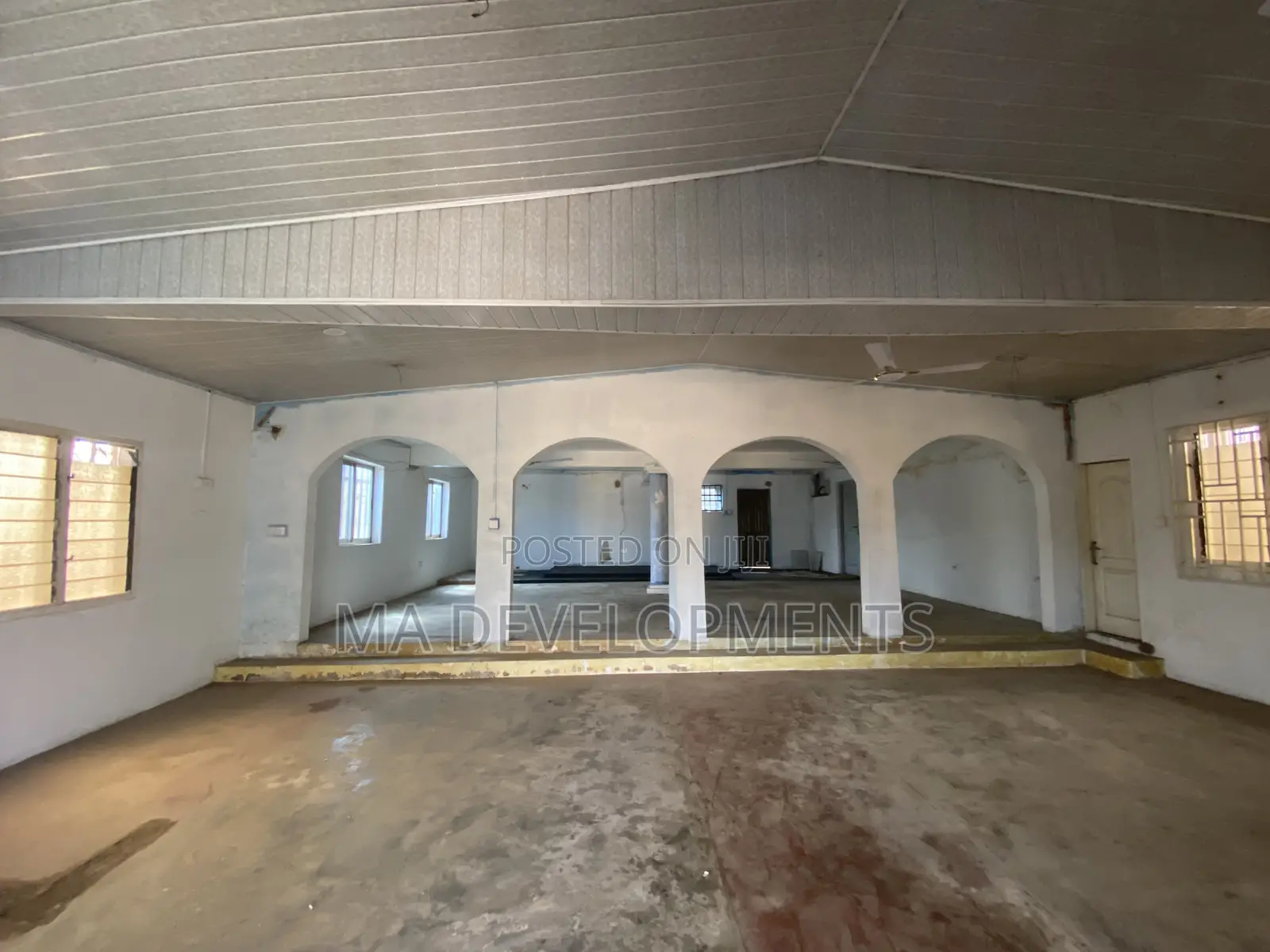 110 Square Meter Warehouse for Rent at Mile 7 Achimota