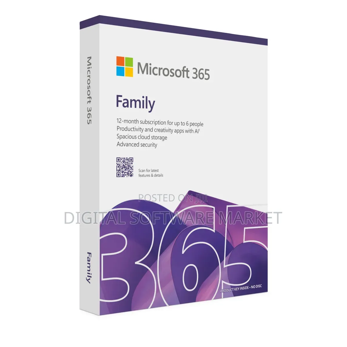 Microsoft Office 365 – 1-Year | 6 Devices(Windows,MacOS,iOS & Android)