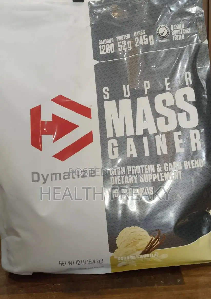 Dymatize Super Mass Gainer Fast Weight Gainer Muscle Builder