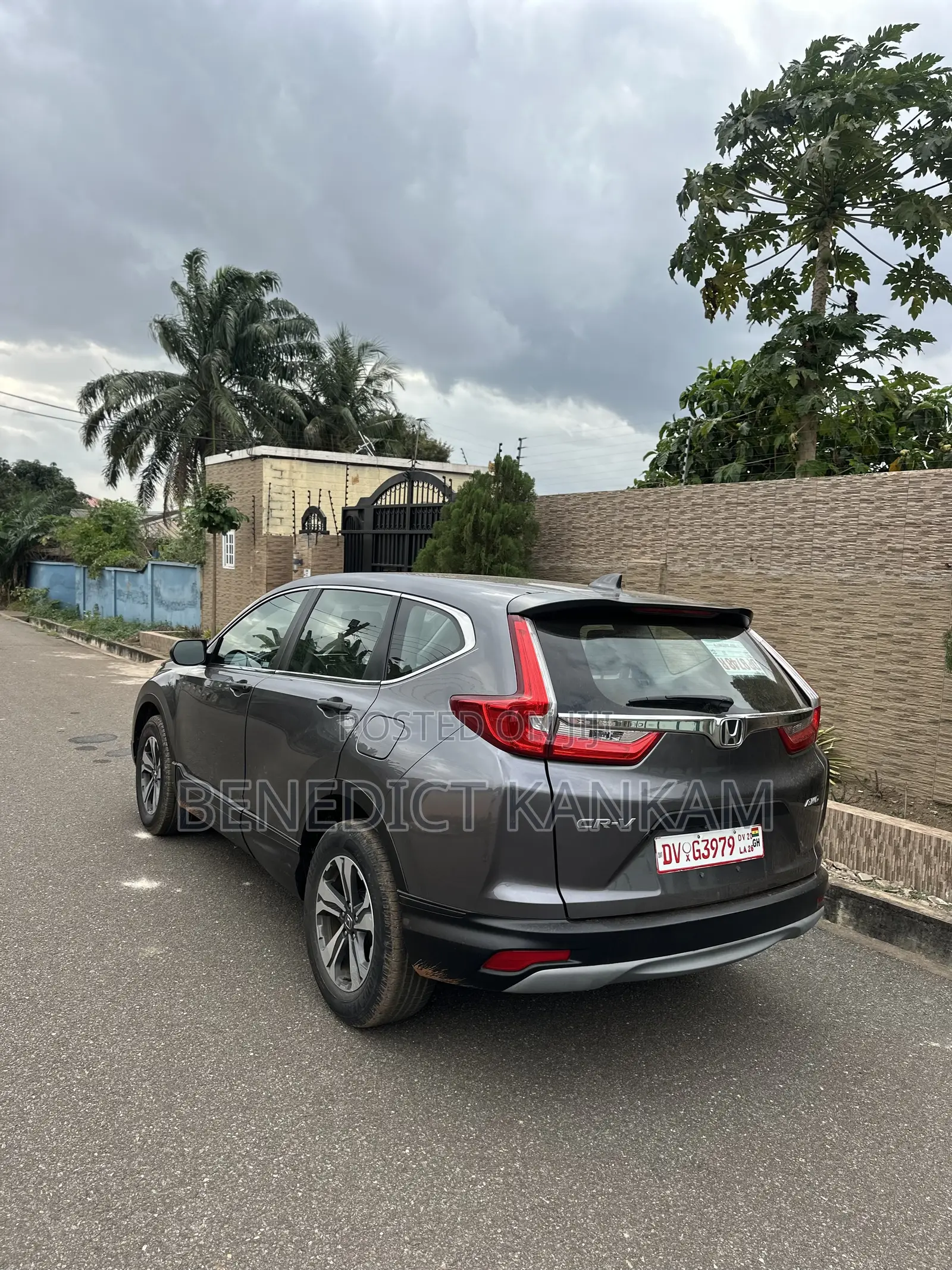 Honda CR-V LX 1.5 2019 Gray