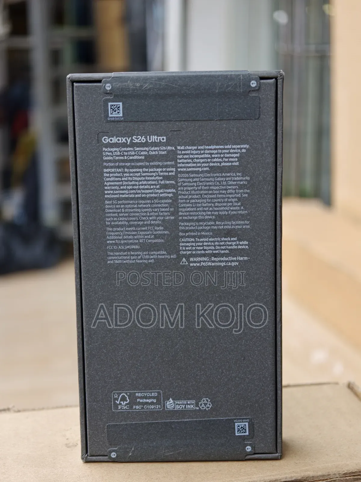New Samsung Galaxy S26 Ultra 5G 512 GB