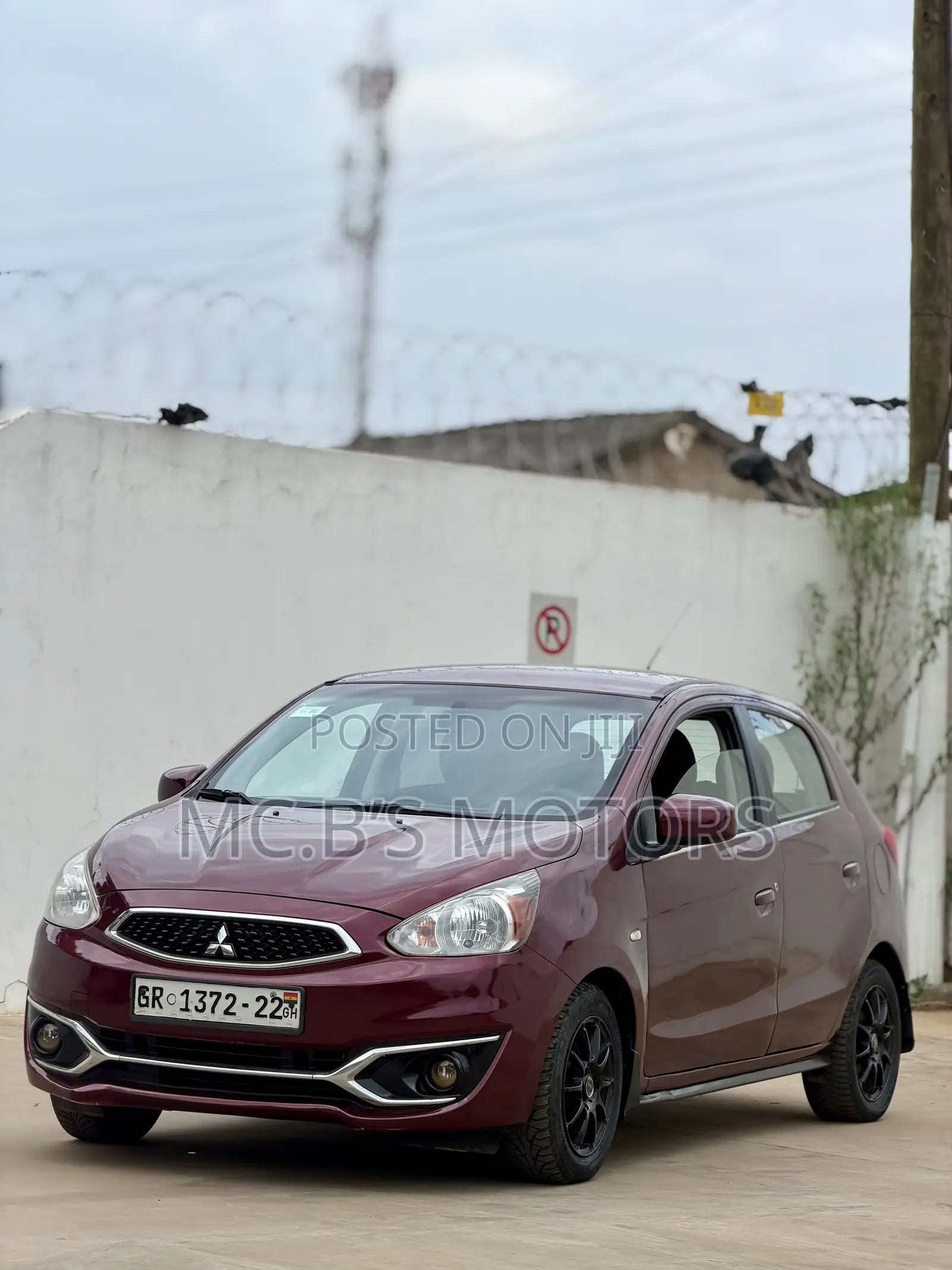 Mitsubishi Mirage 2019 Red