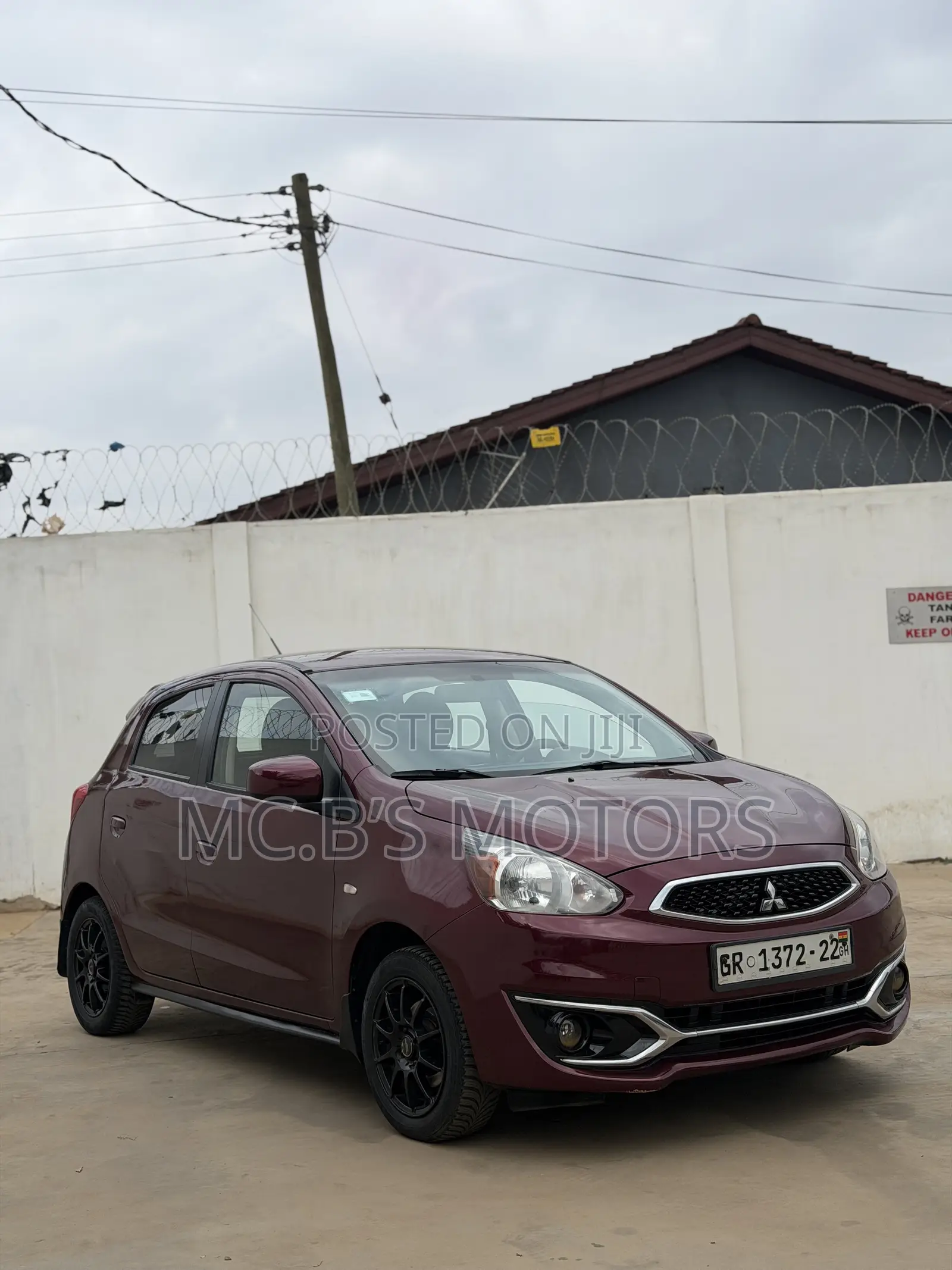 Mitsubishi Mirage 2019 Red