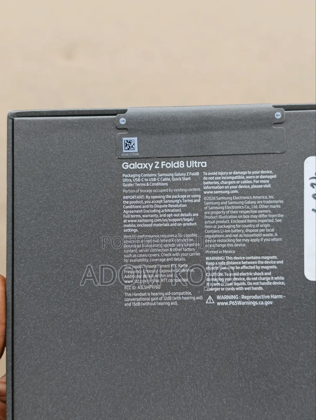 New Samsung Galaxy Z Fold8 Ultra 512 GB