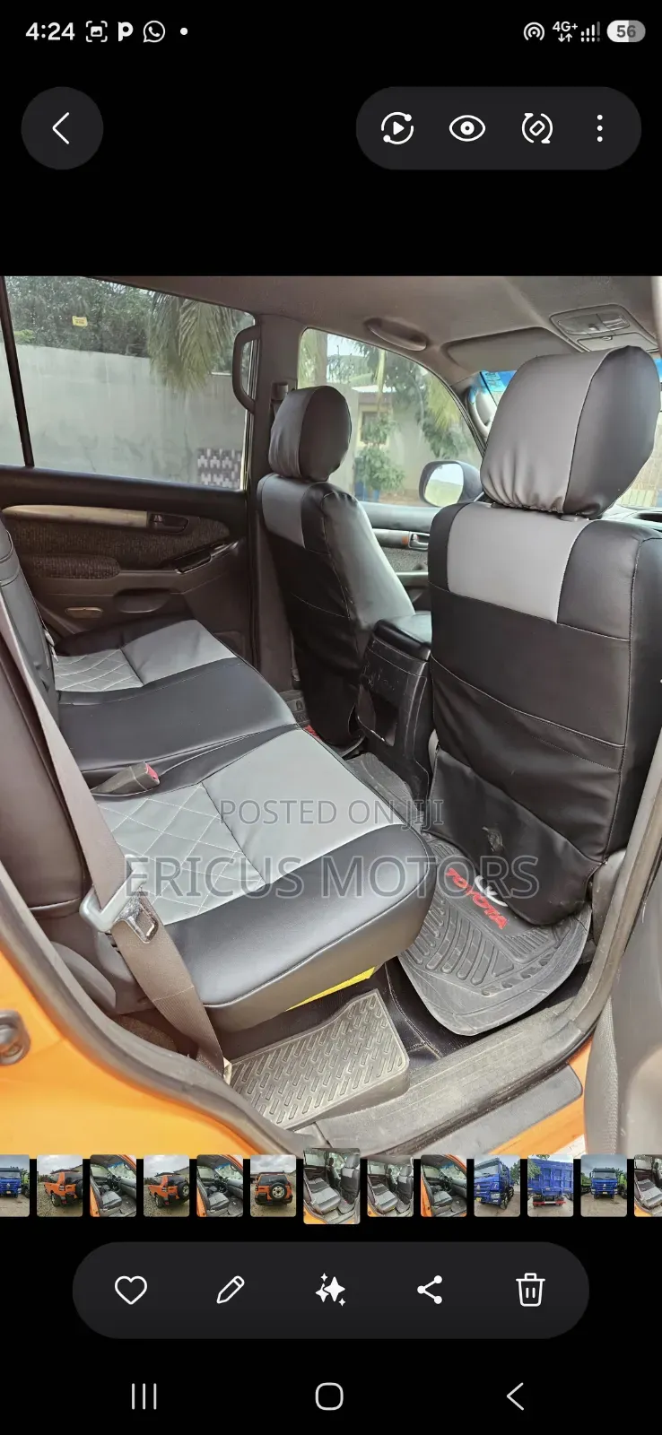 Toyota Land Cruiser Prado 2.7 i 16V 2008 Yellow