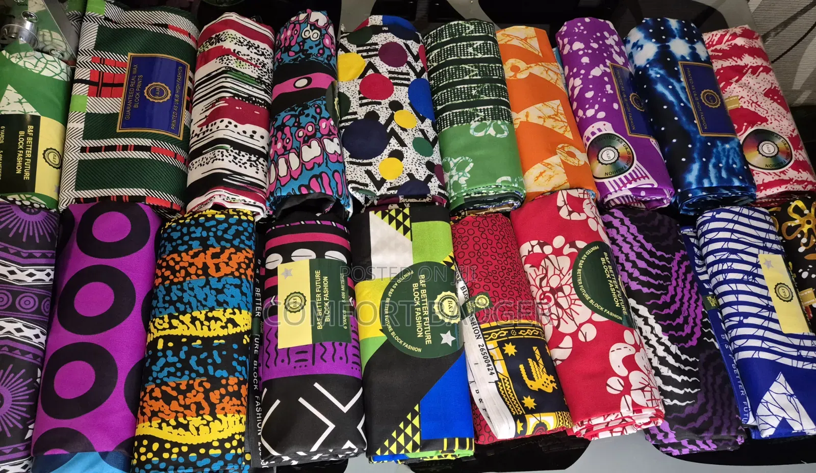 Stylish and Beautiful Small African Prints Available in 6 Yards