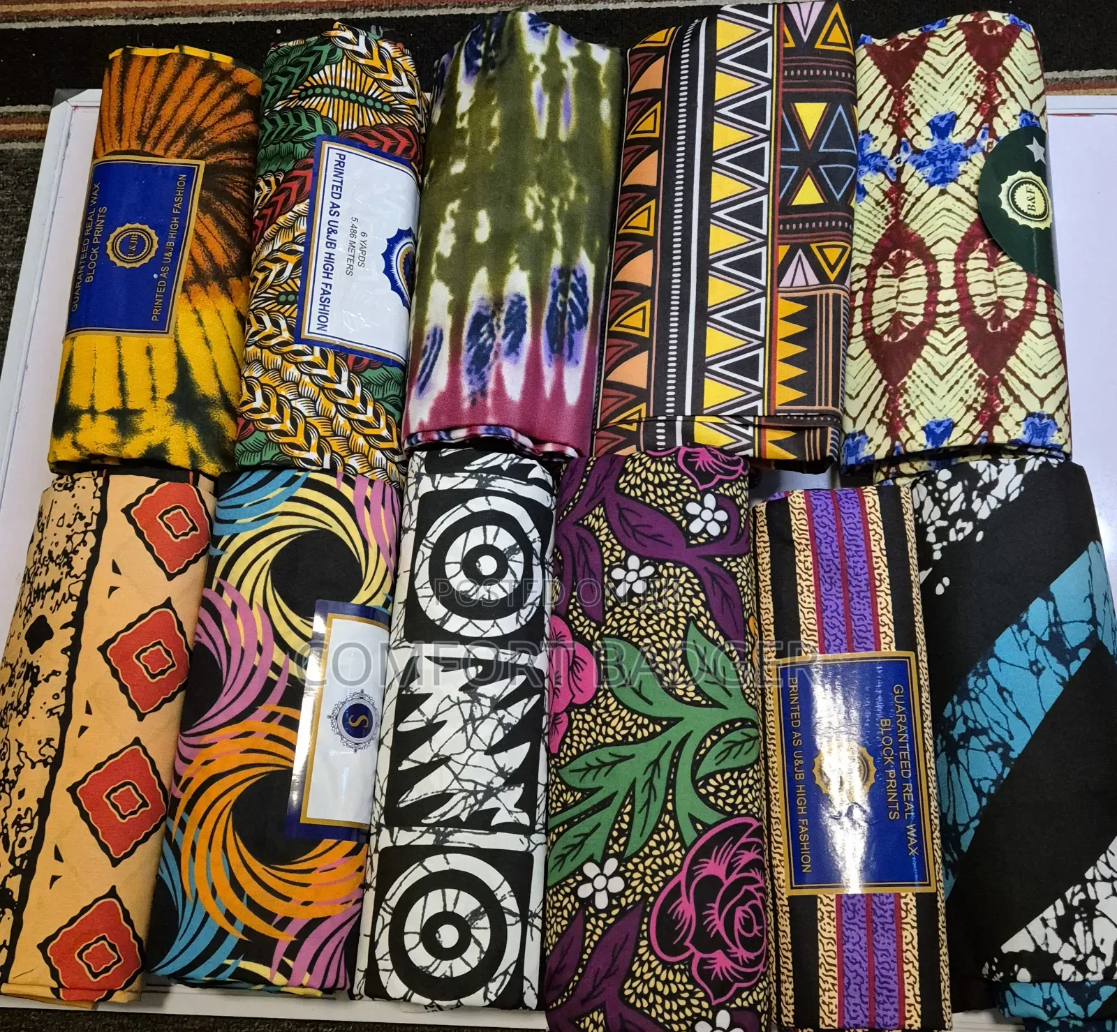 Stylish and Beautiful Small African Prints Available in 6 Yards