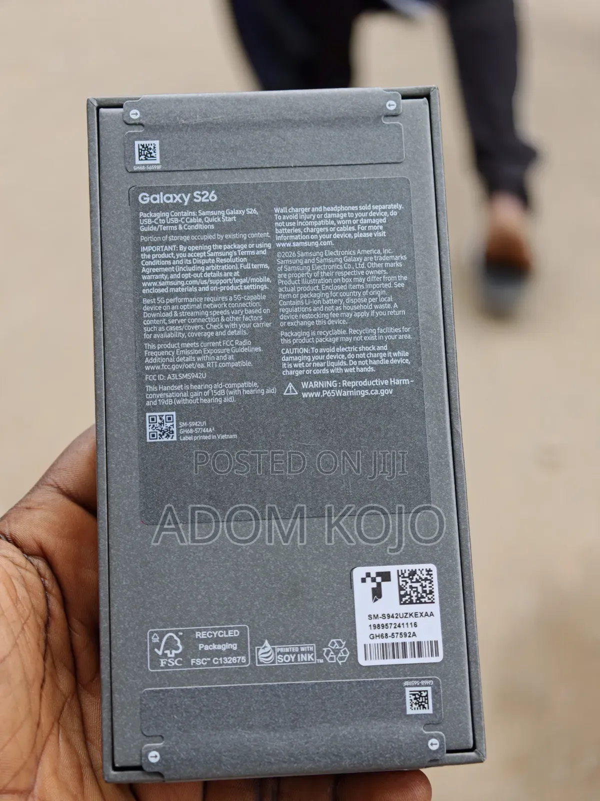 New Samsung Galaxy s26 256 GB