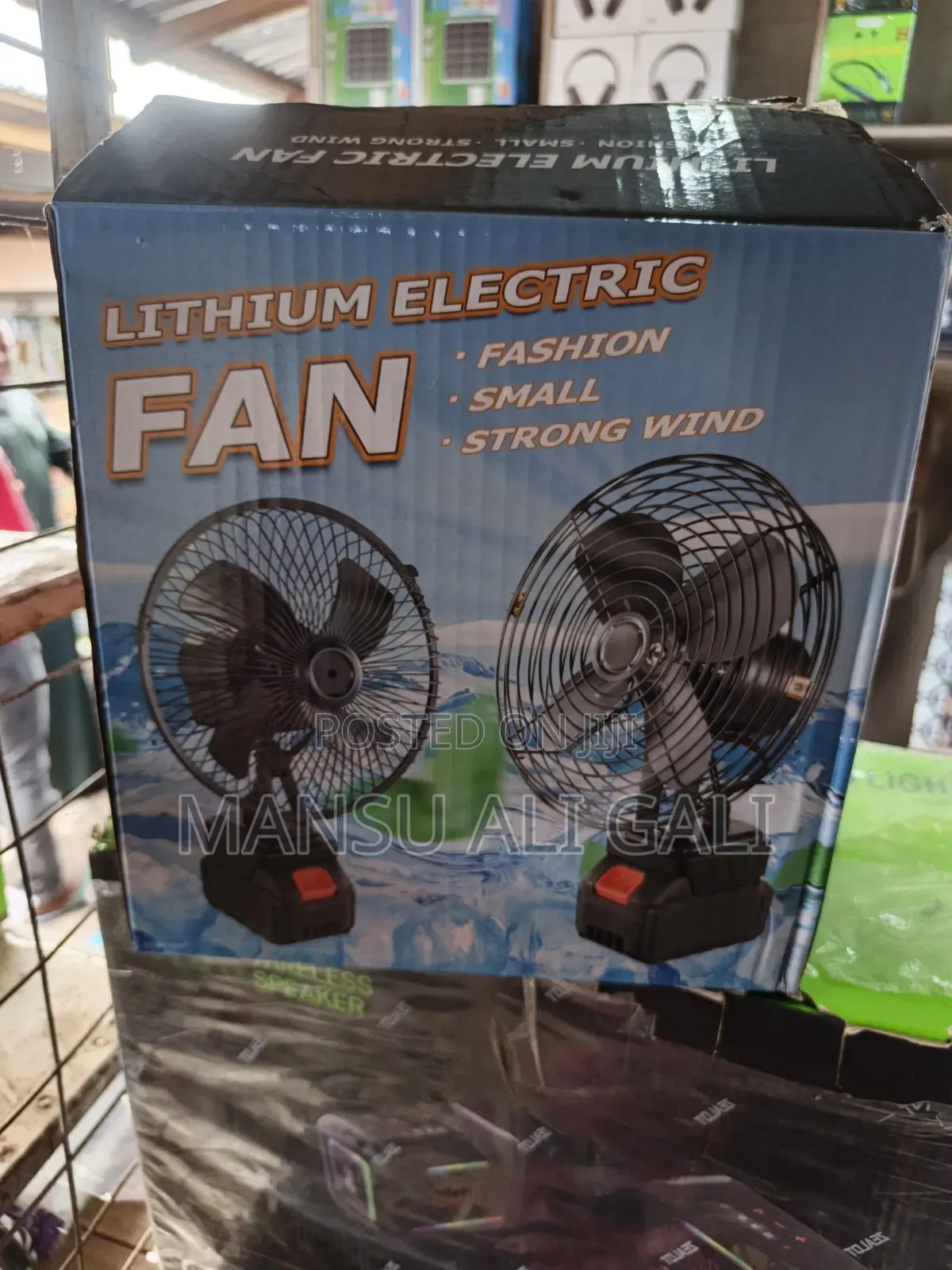 Lithium Reachable Fan