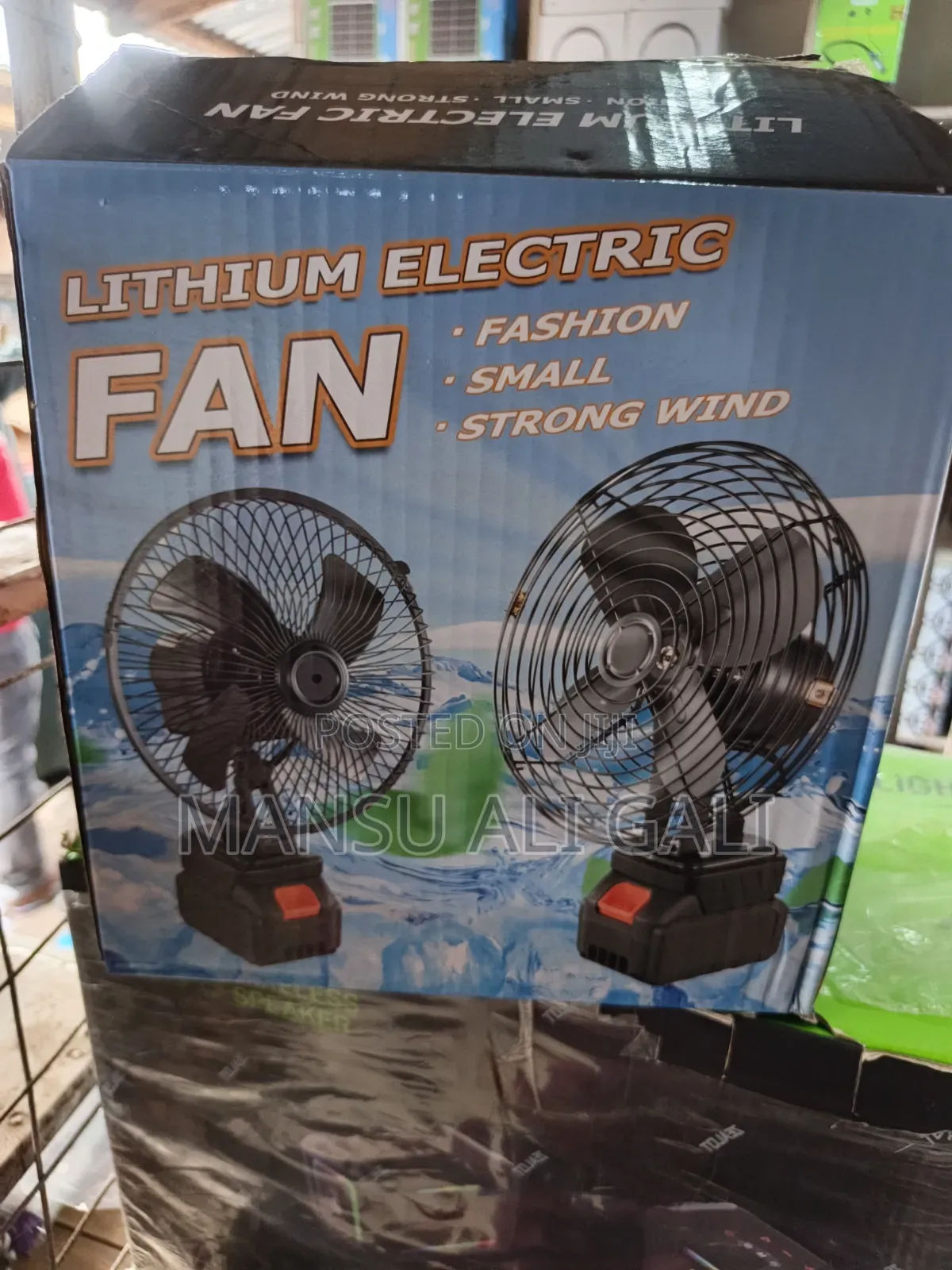 Lithium Reachable Fan