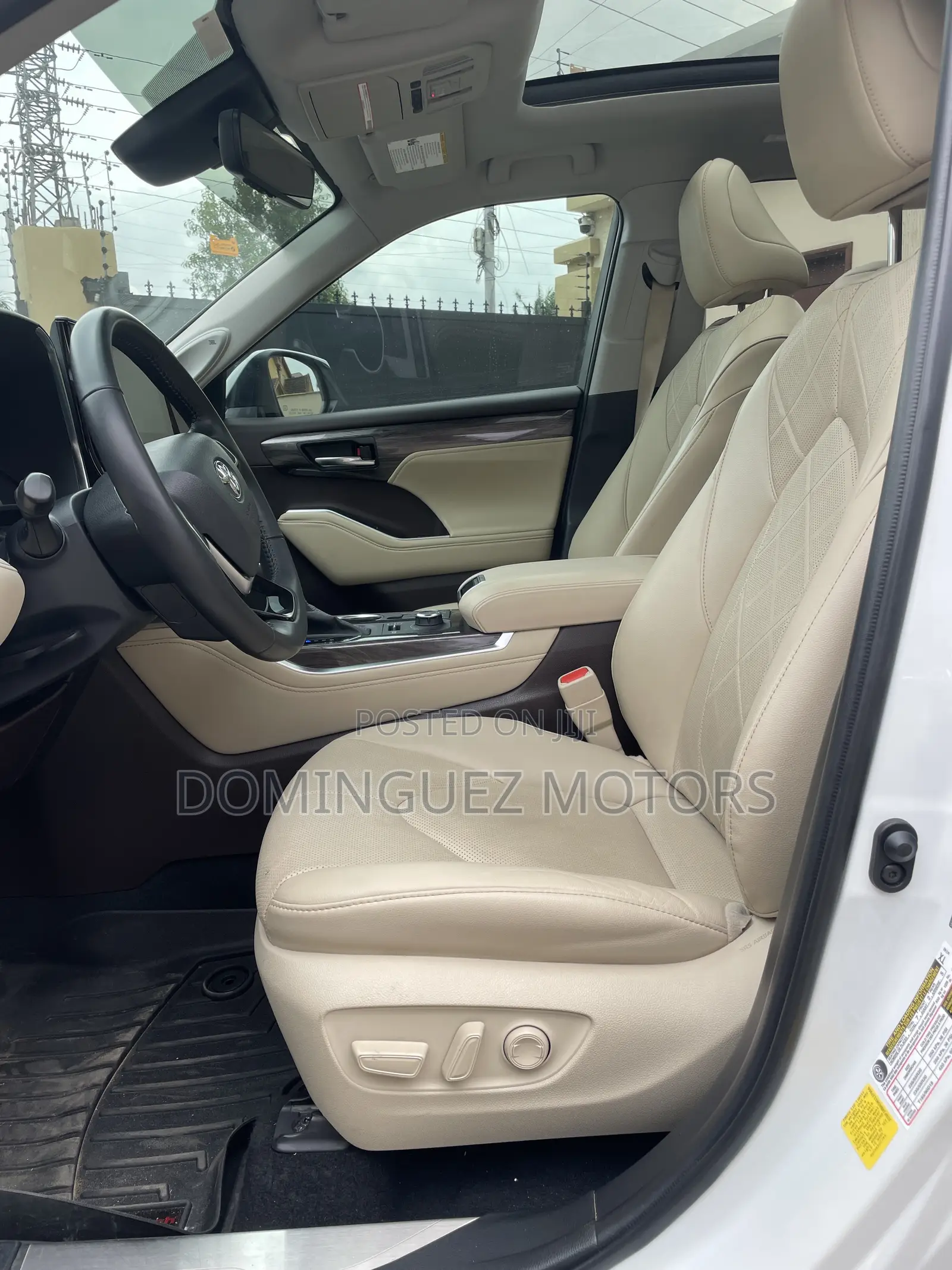 Toyota Highlander Platinum AWD 2023 White