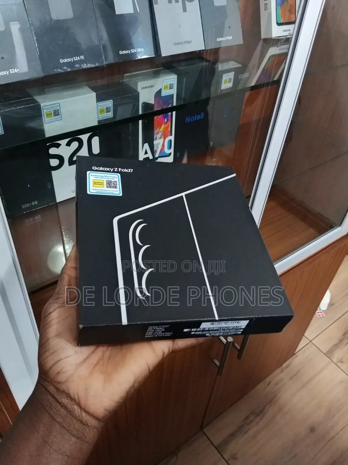 New Samsung Galaxy Z Fold7 256 GB Black
