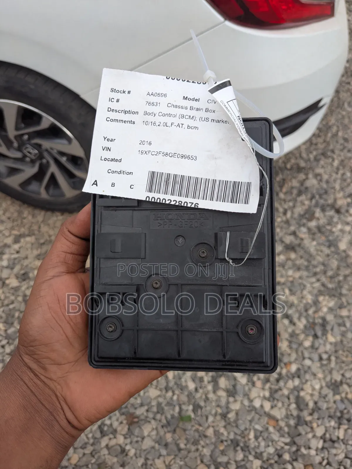 2016-2021 Honda Civic Sedan BCM Body Computer Control Module
