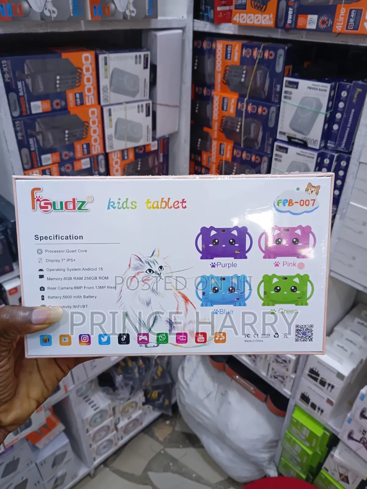 New Tablet 256 GB Blue