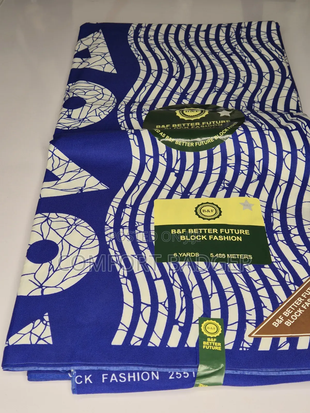 Circle and Triangle Small African Print in 6 Yards