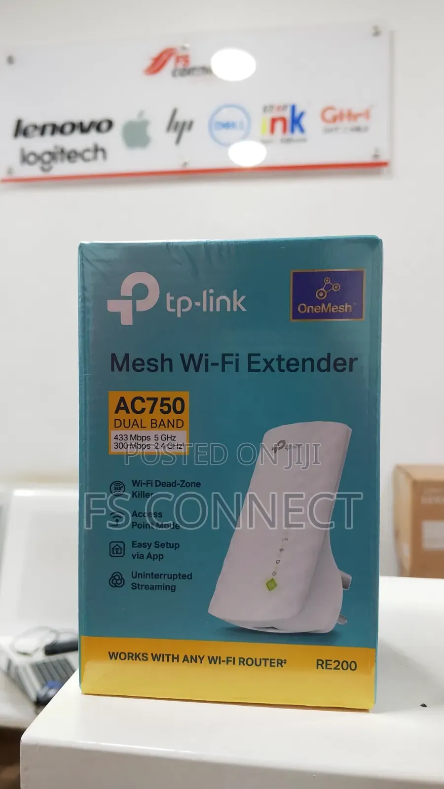 Mesh Wi-Fi Extender RE200