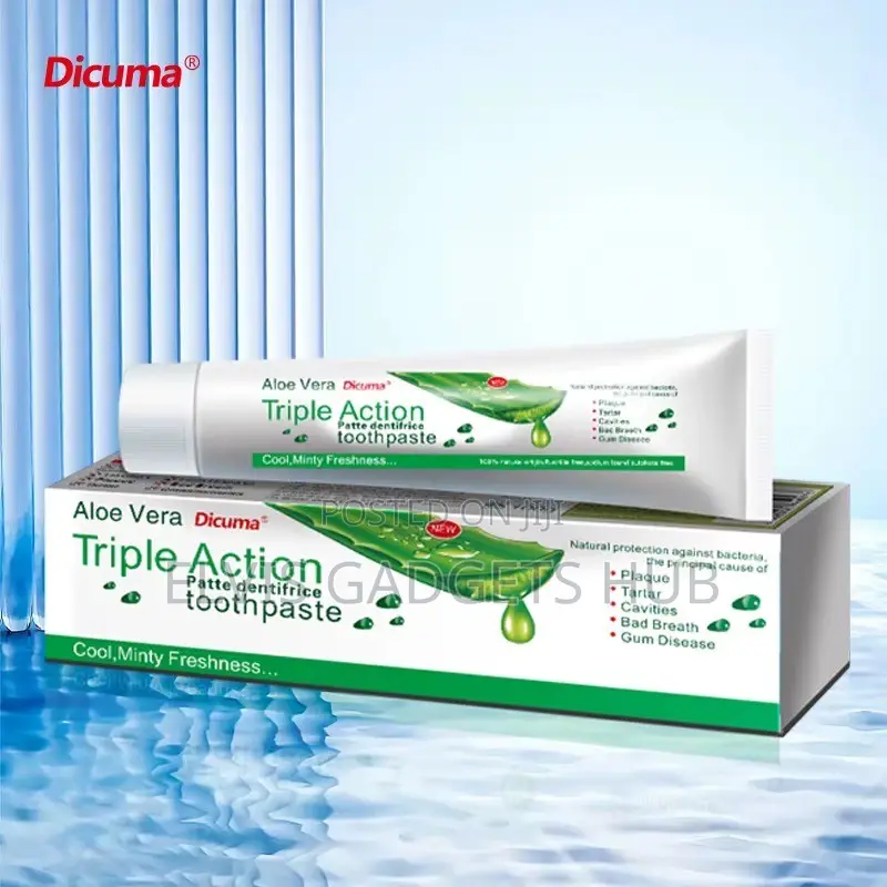 Dicuma Aloe Vera Triple Action Toothpaste