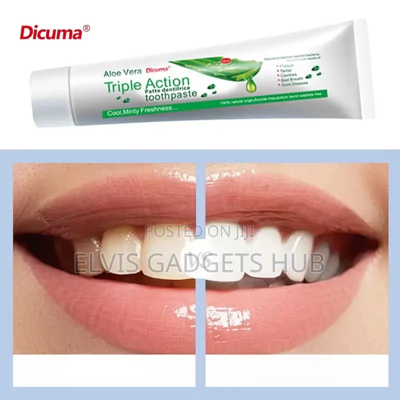 Dicuma Aloe Vera Triple Action Toothpaste