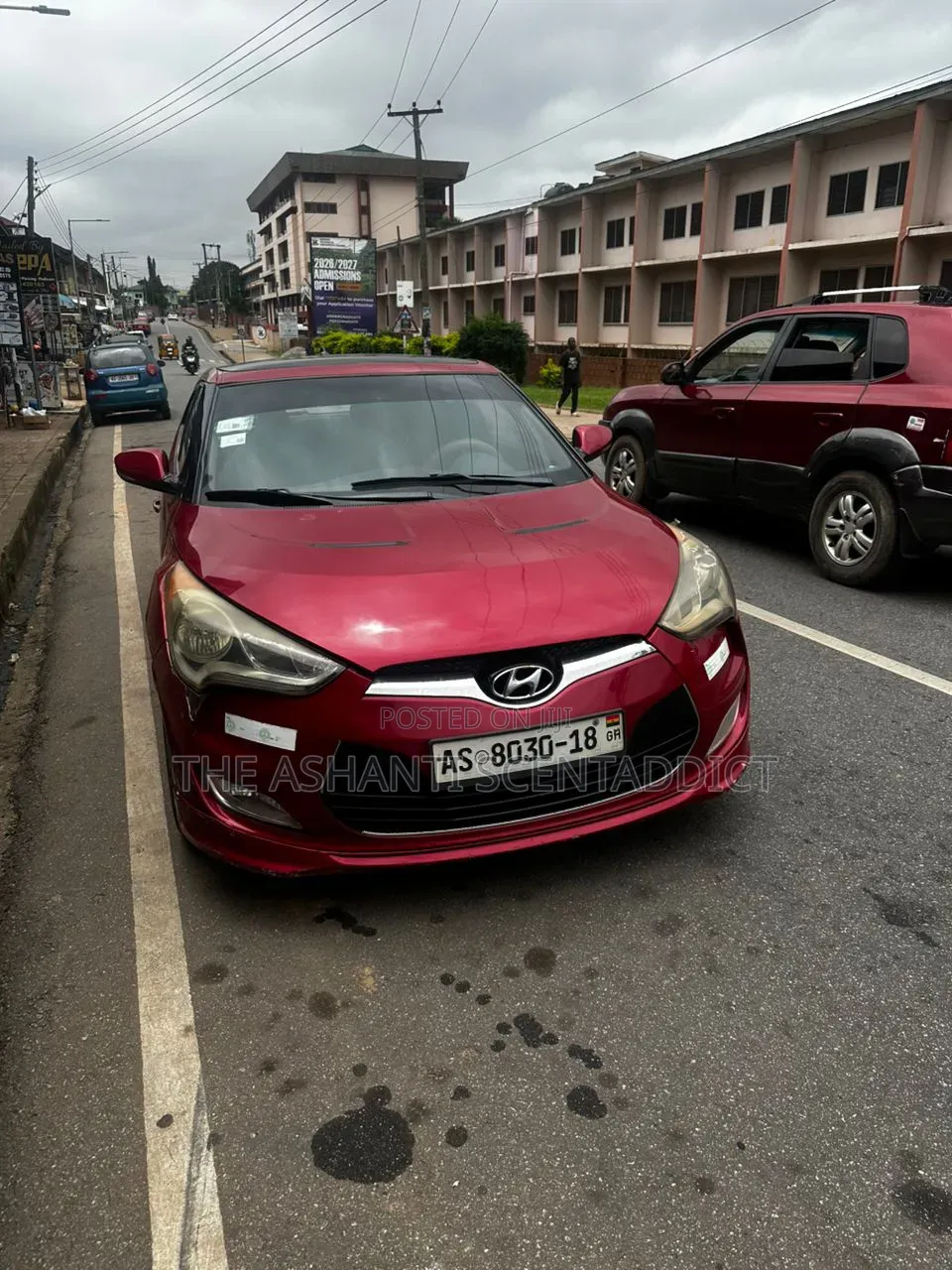 Hyundai Veloster 2013 Red