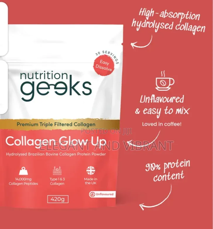 Collagen Peptides Protein Powder, Type 1 and 3 Grow Up