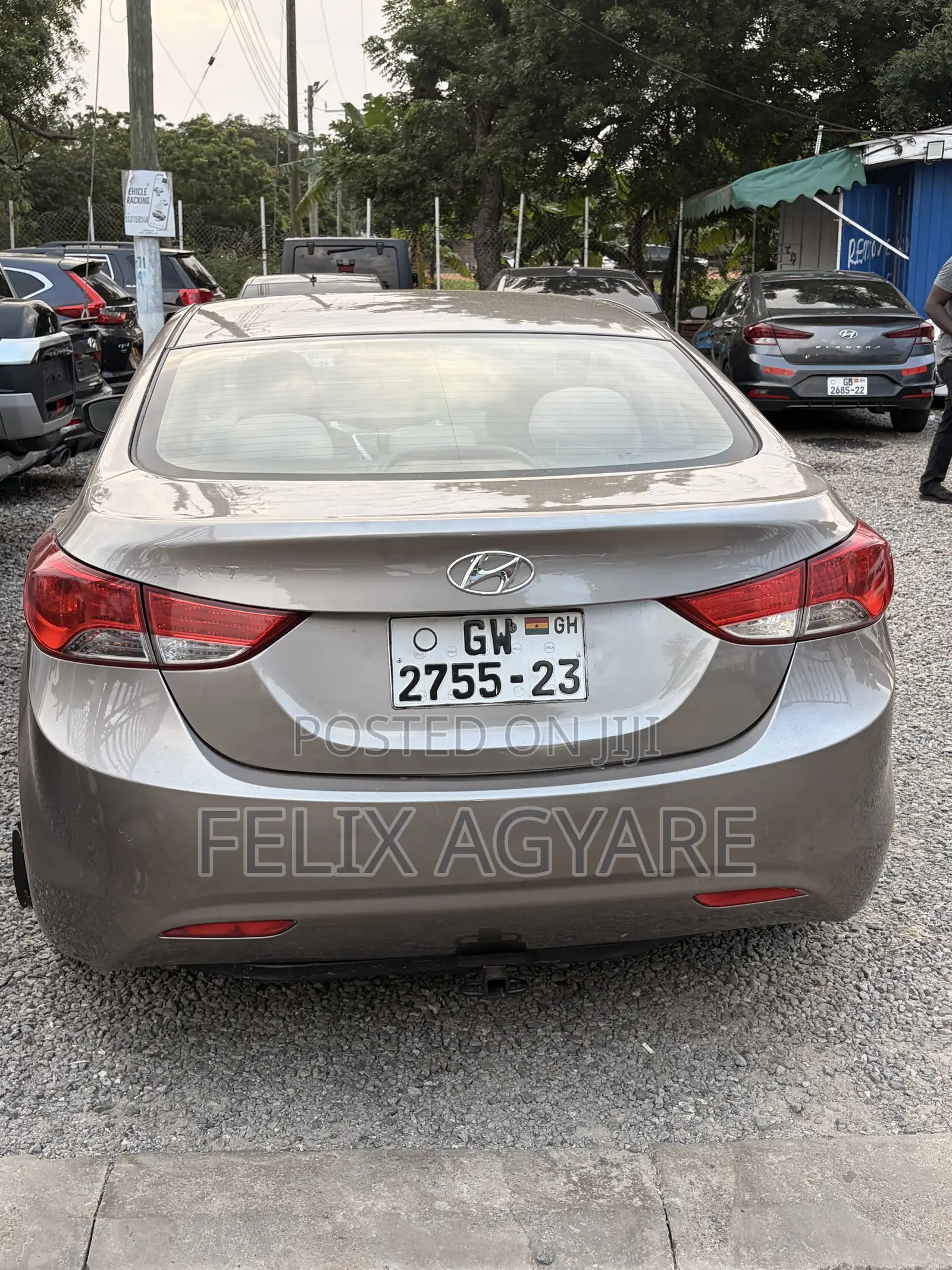 Hyundai Elantra 2012 Gray