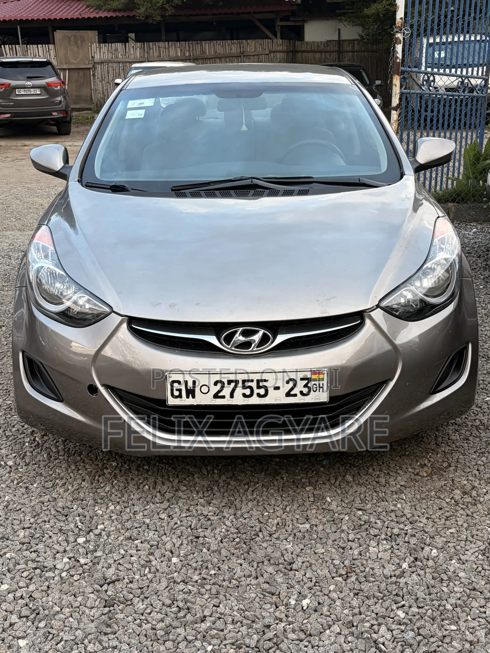 Hyundai Elantra 2012 Gray