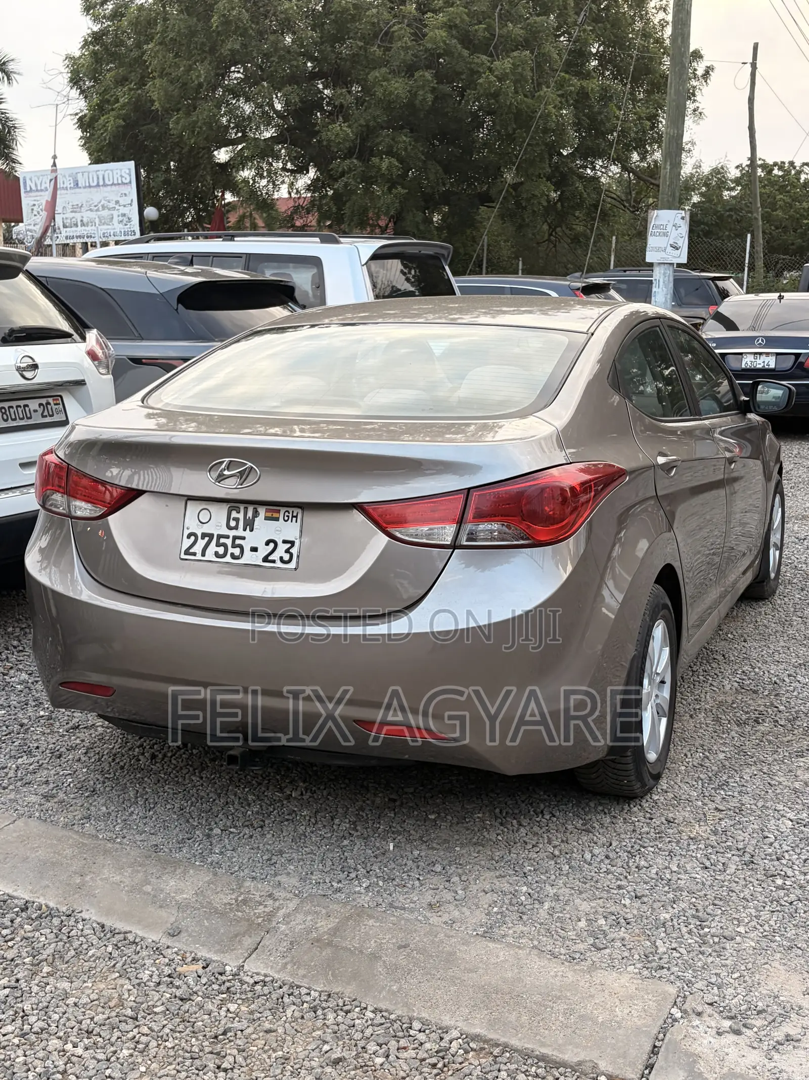 Hyundai Elantra 2012 Gray